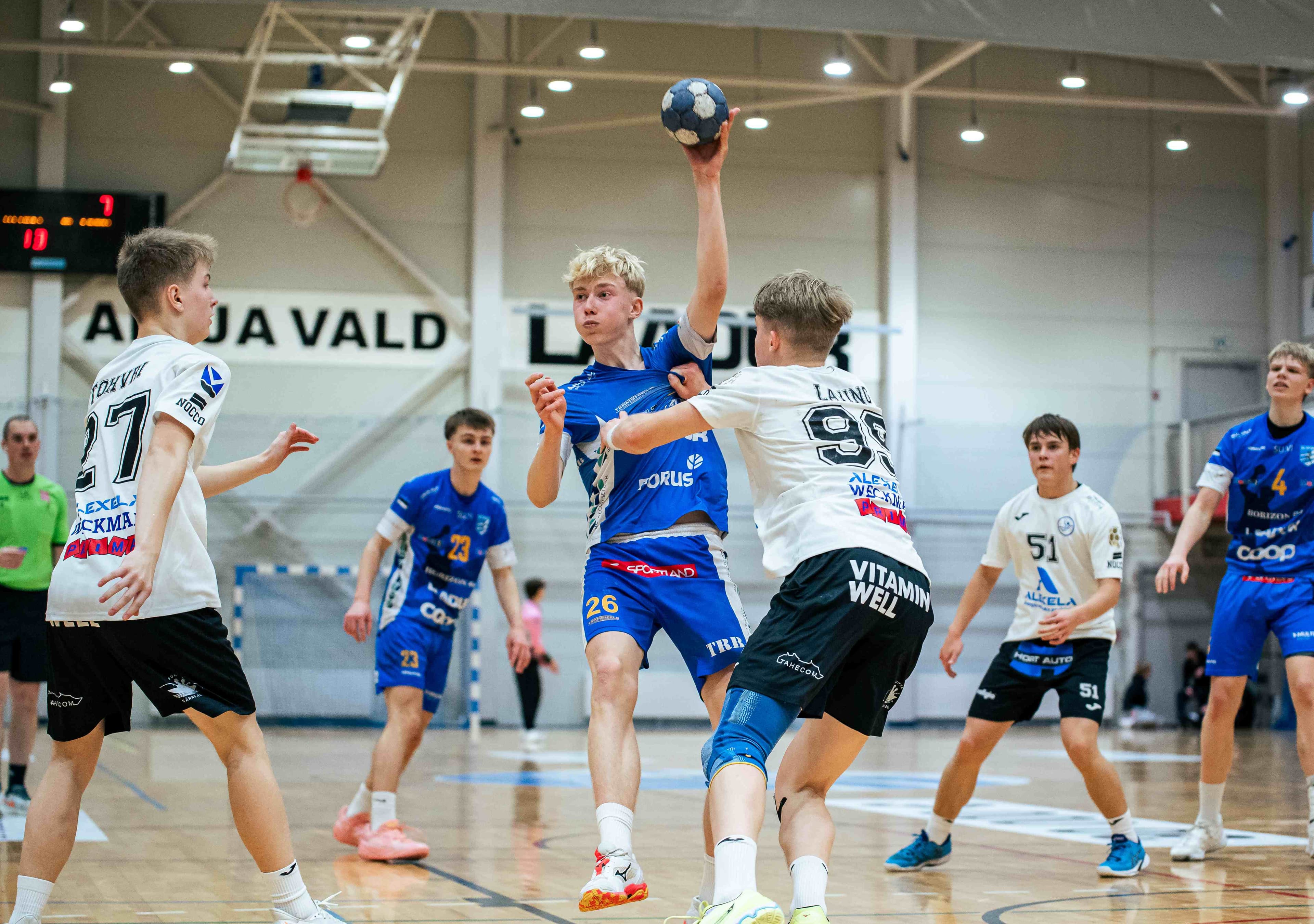 Alustati 2025 aasta noormeeste U16 käsipalli karikavõistluste mängudega