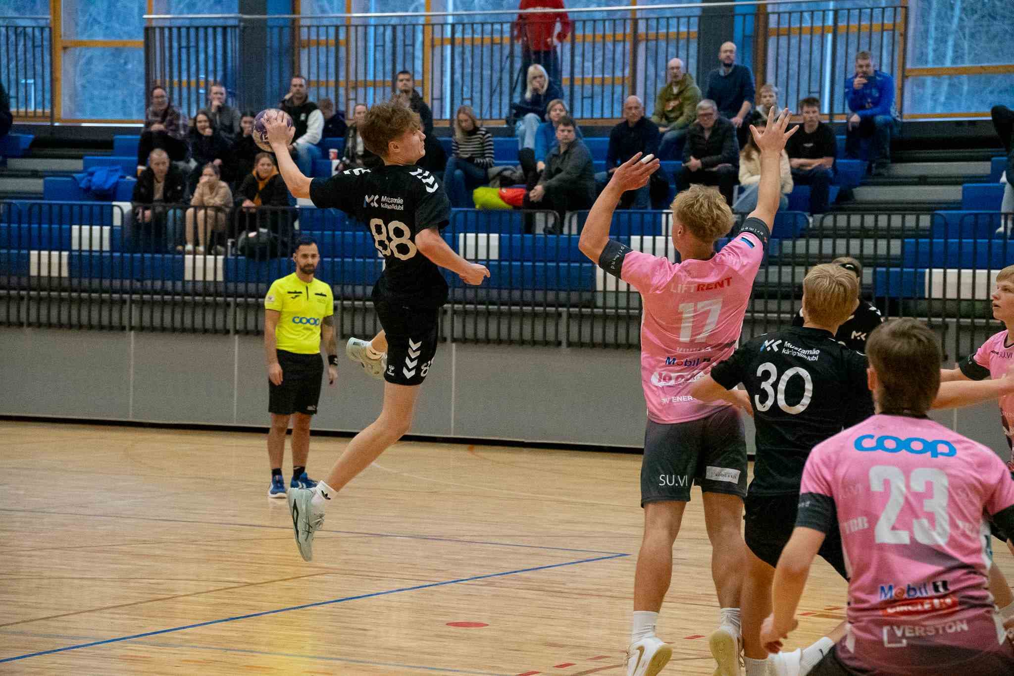 Abja-Paluojas toimusid noormeeste U19 I etapi mängud 2026 Eesti meistrivõistlustel käsipallis