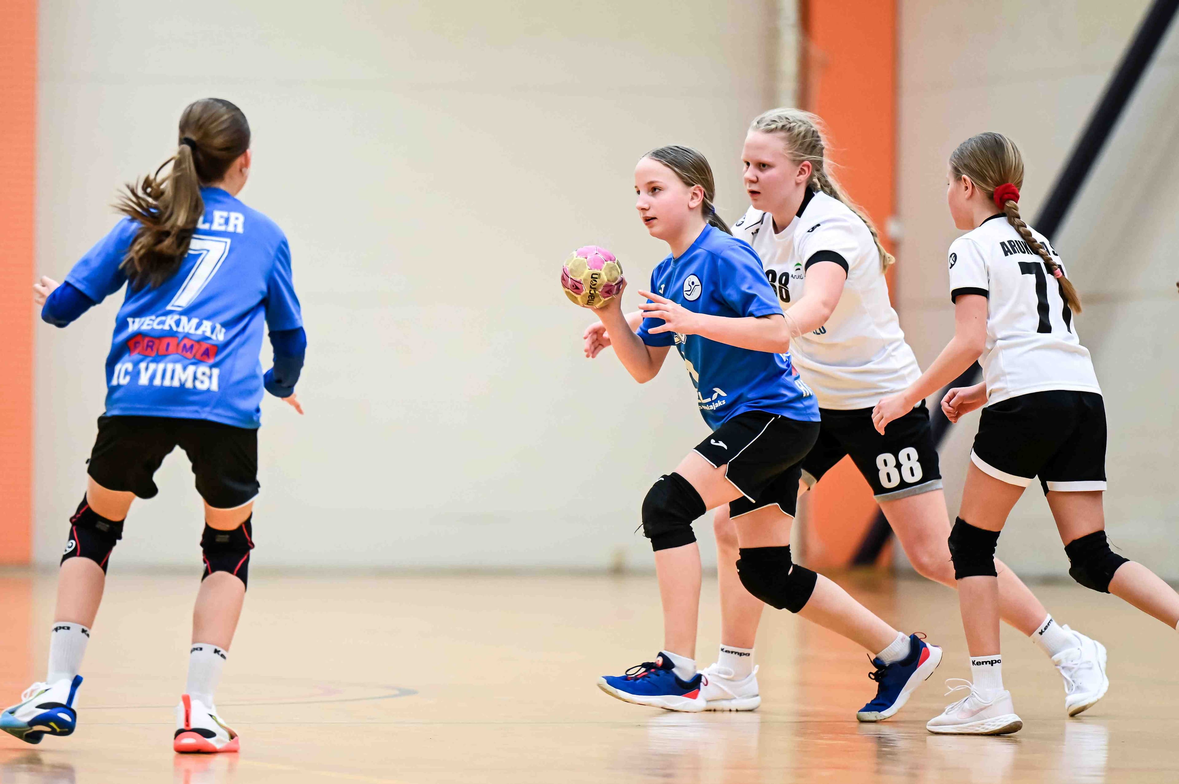 Tapal toimusid tütarlaste U13 I etapi mängud 2026 Eesti meistrivõistlustel käsipallis