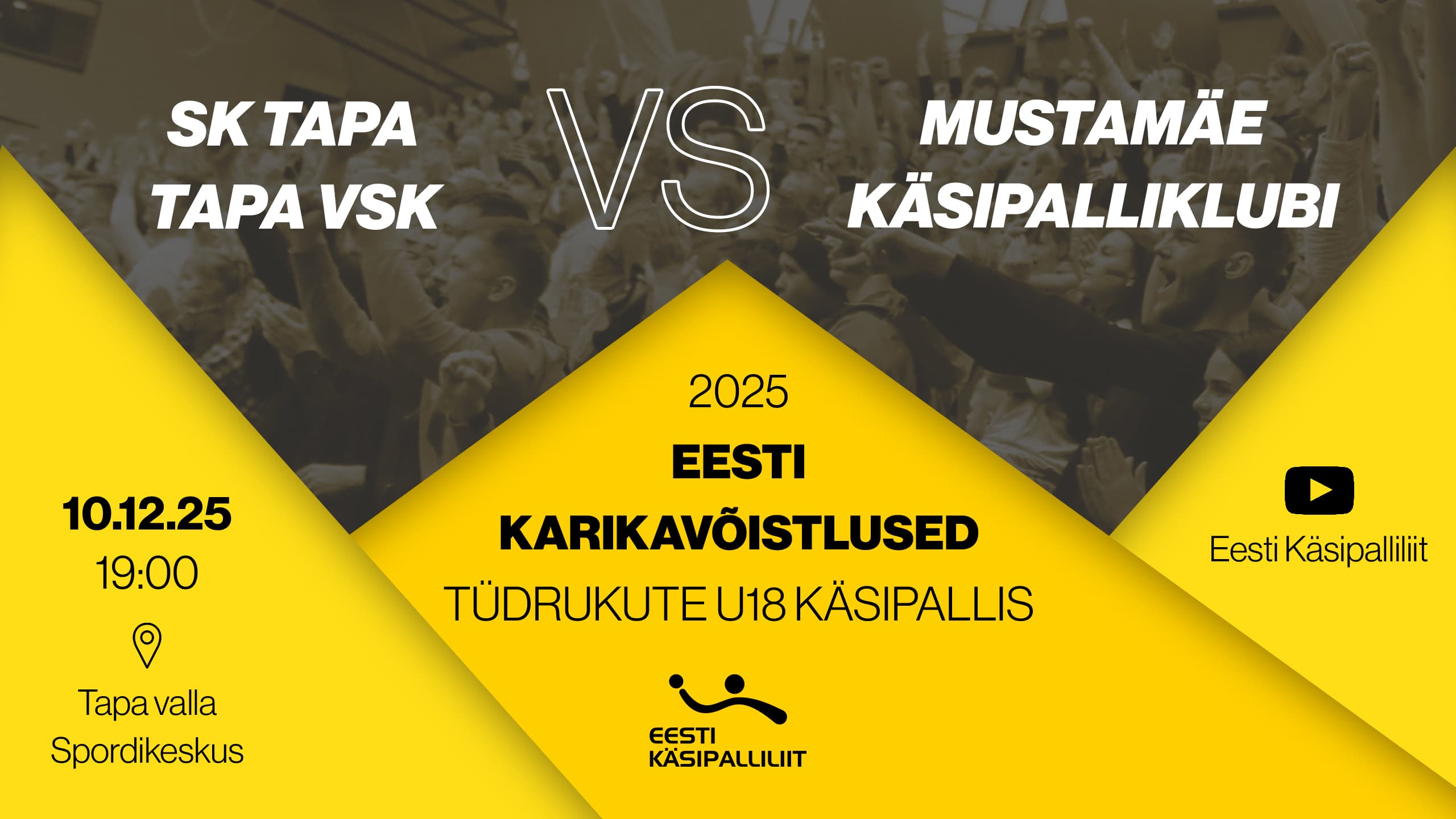 Vaata otse 2025 Eesti karikavõistluste tüdrukute U18 kohtumist