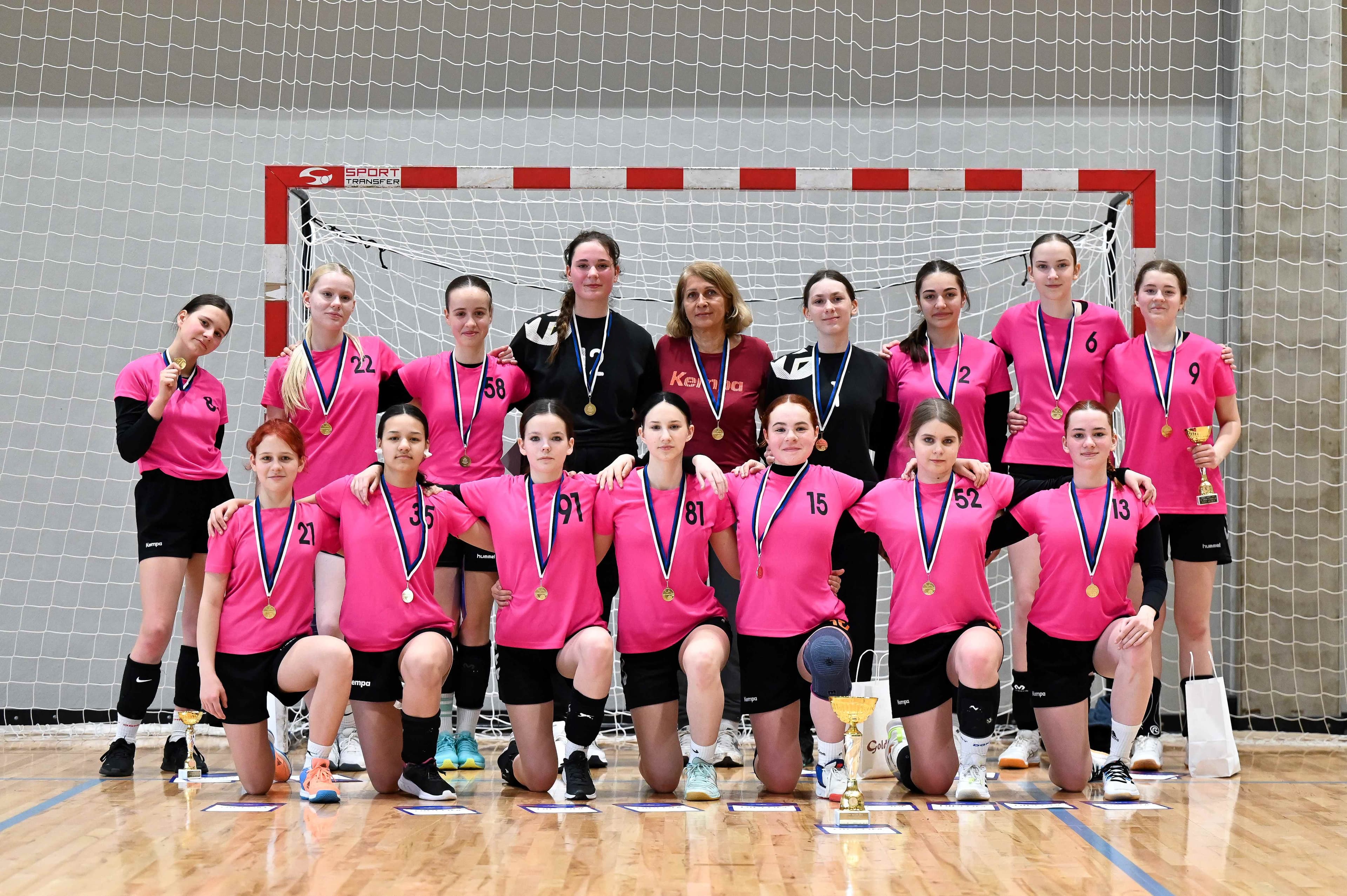 Käsipalliklubi Mella 1 võistkond on 2024 Eesti meister tütarlaste C vanuseklassi käsipallis