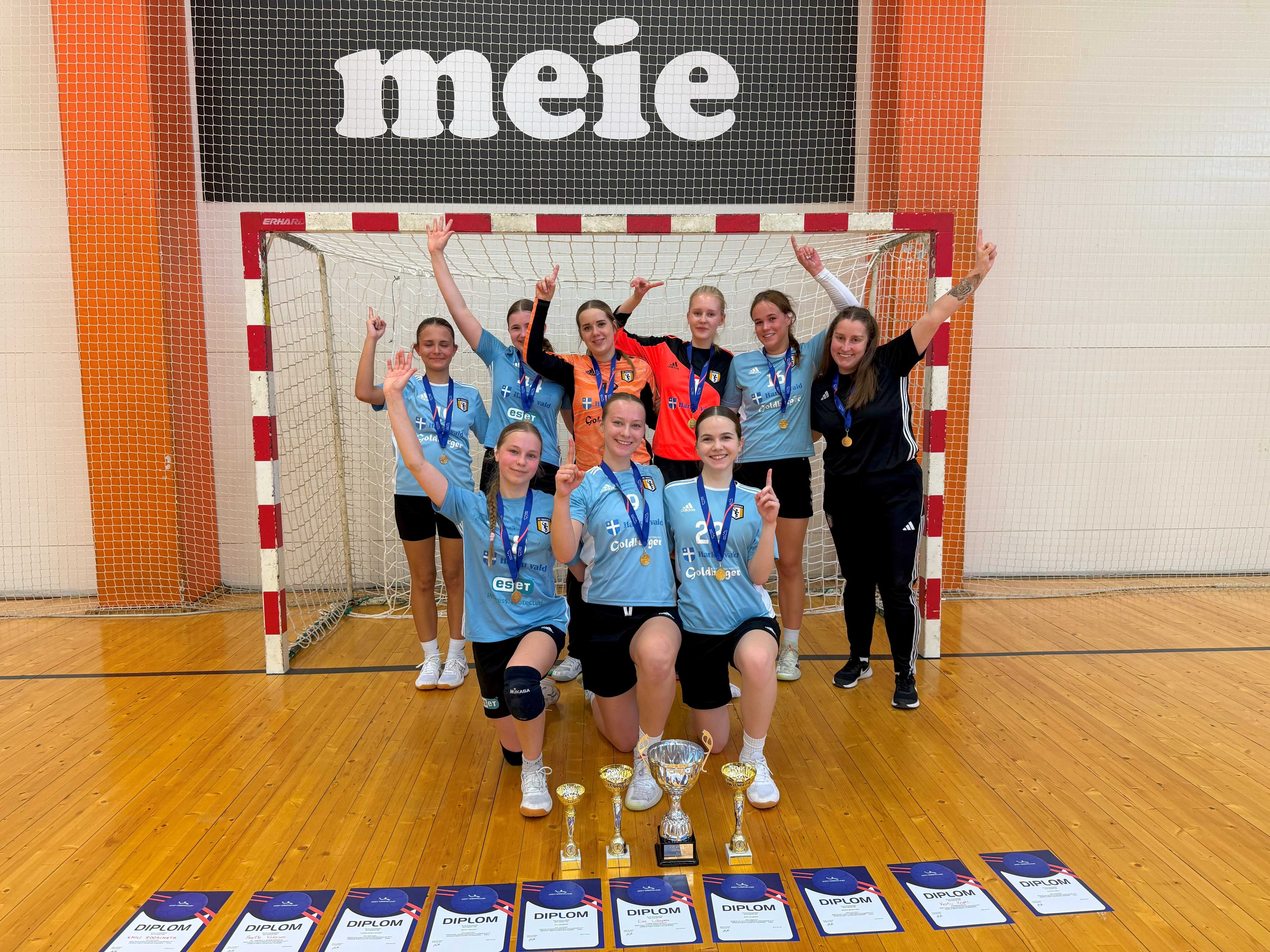 HC Tabasalu naiskond on 2025 Eesti meister tütarlaste U17 käsipallis