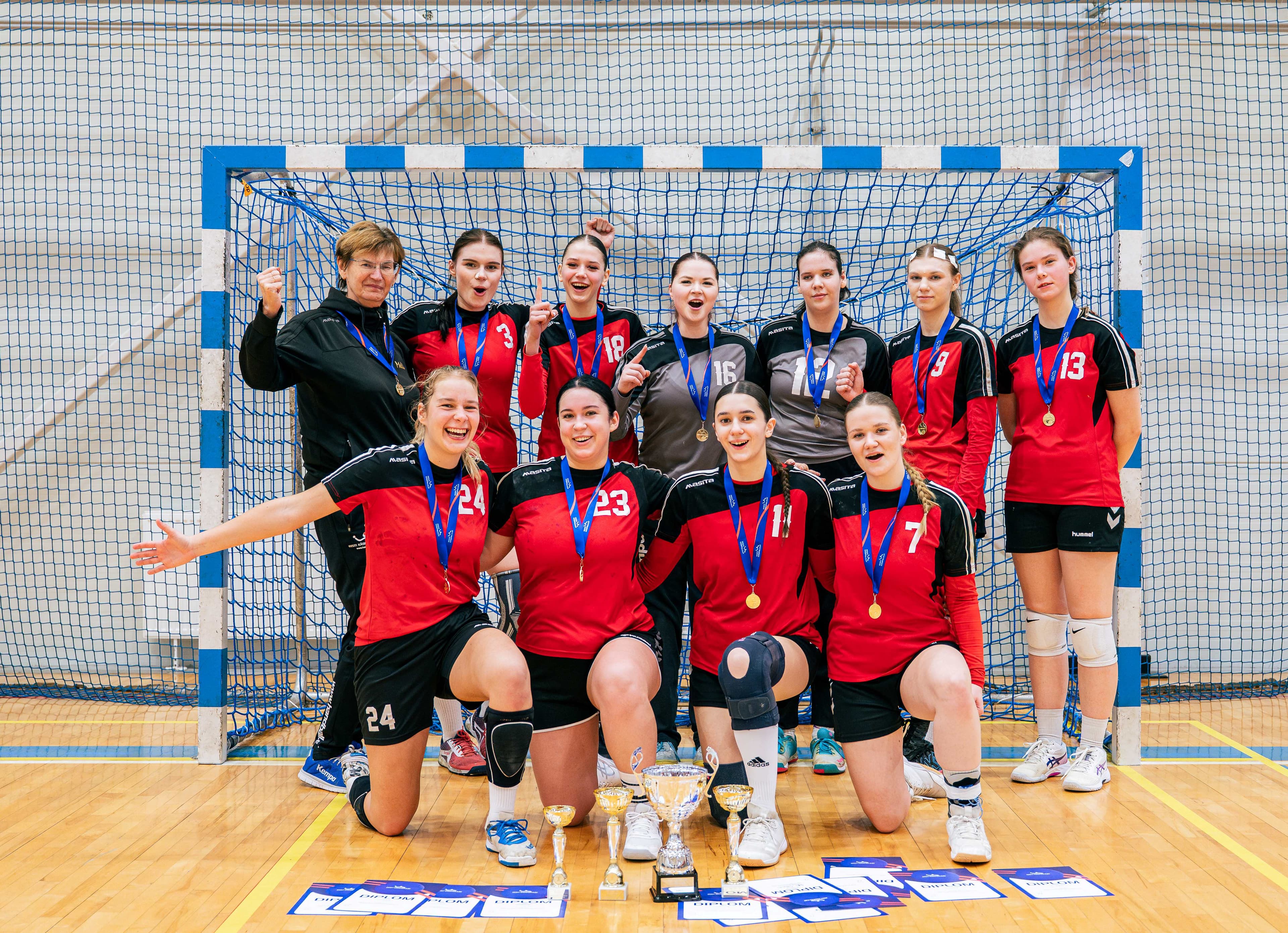Käsipalliklubi Mella naiskond on 2025 Eesti meister tütarlaste U19 käsipallis