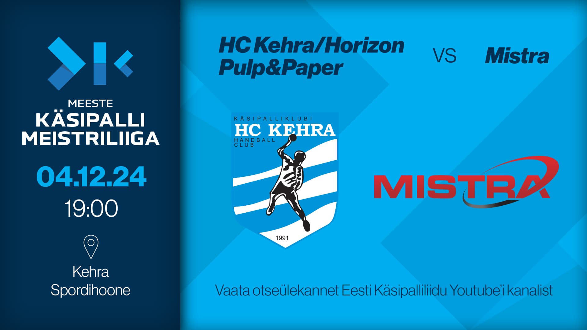 Vaata 2025 Eesti meistrivõistluste meeste meistriliiga kohtumist